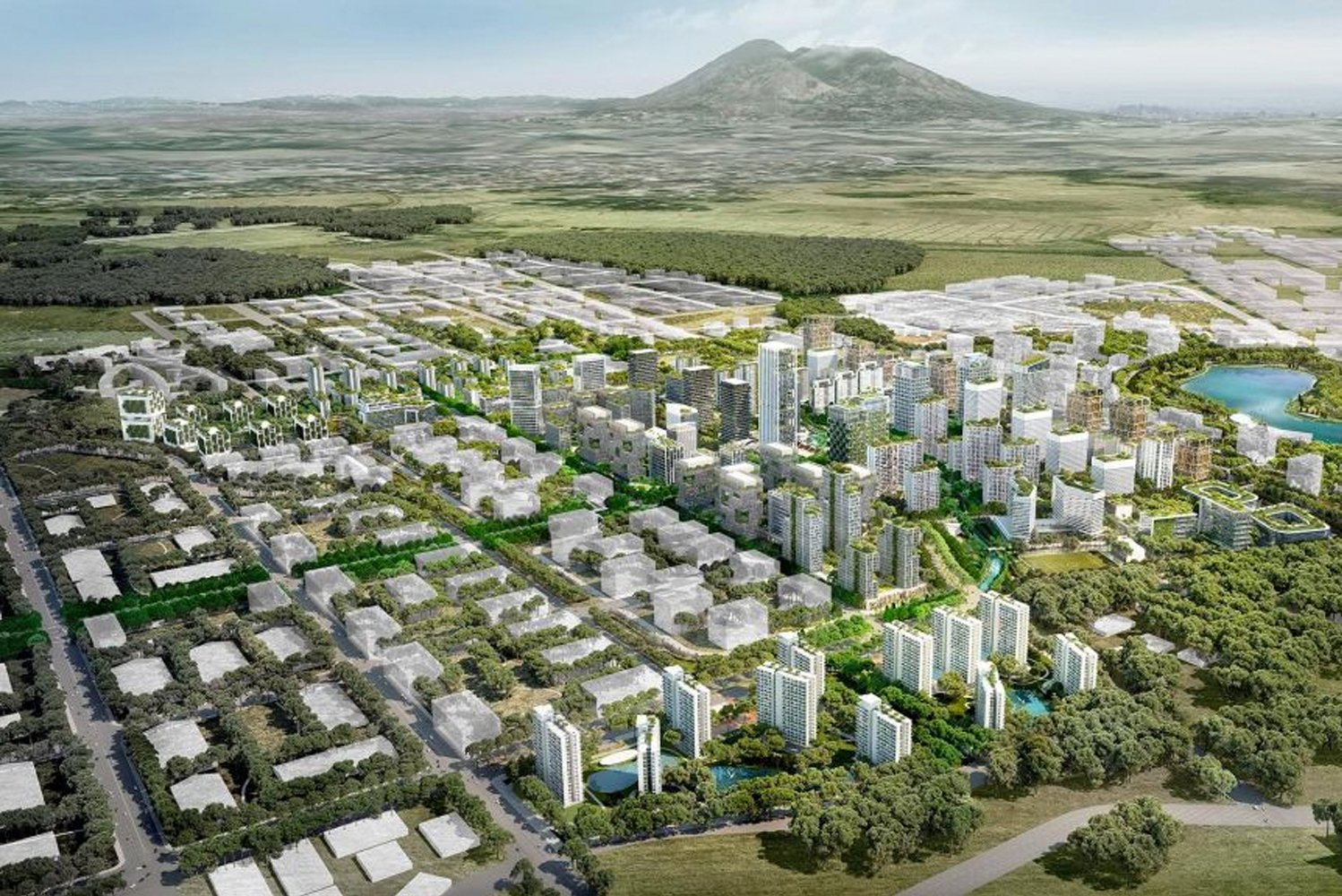 Work has started on a new city district masterplanned by Broadway Malyan in the Philippines 