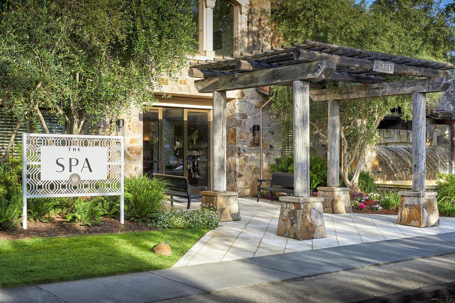 The Estate Yountville unveiled the redesign of its spa 