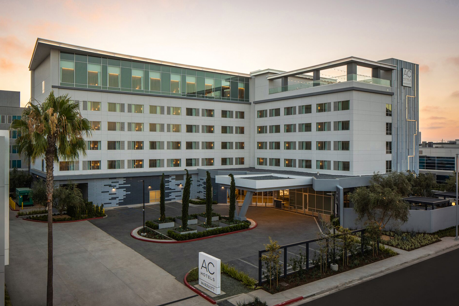 The 180-room AC Hotel Los Angeles South Bay has opened 