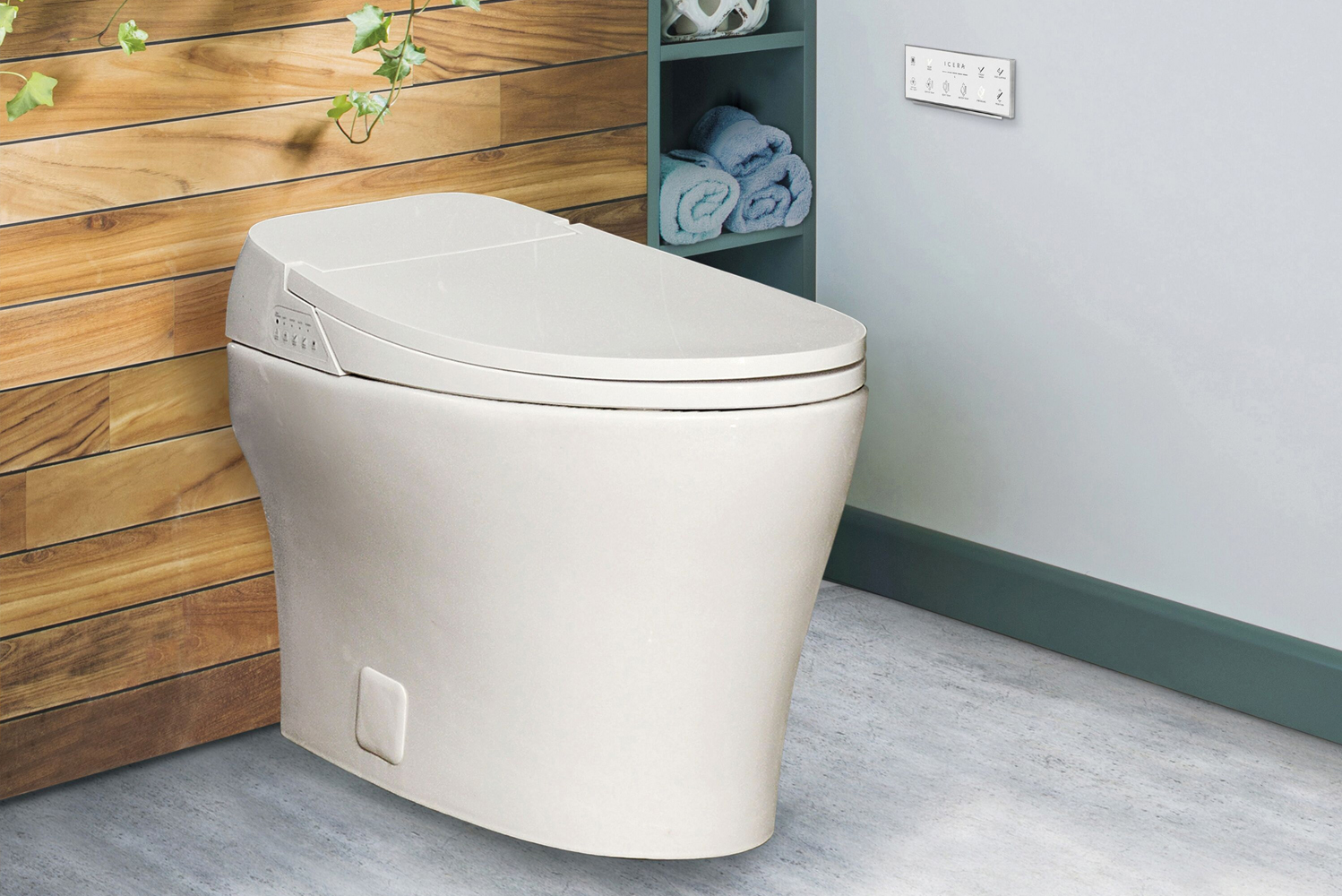Icera introduced the Muse iWash integrated bidet toilet 