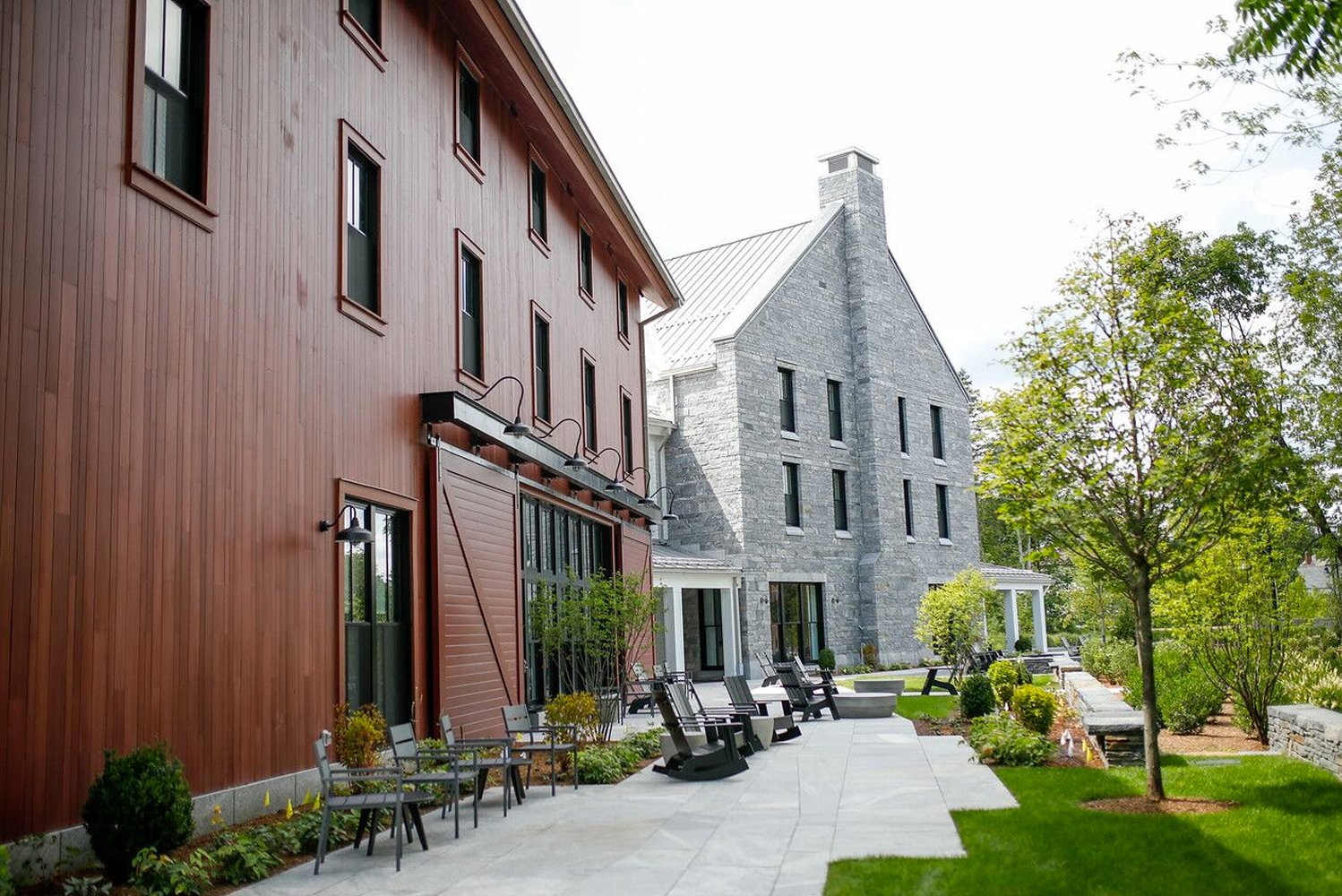 The Williams Inn opened as a new three-story 58000-square-foot 64-room property in Williamstown Massachusetts in the Nor