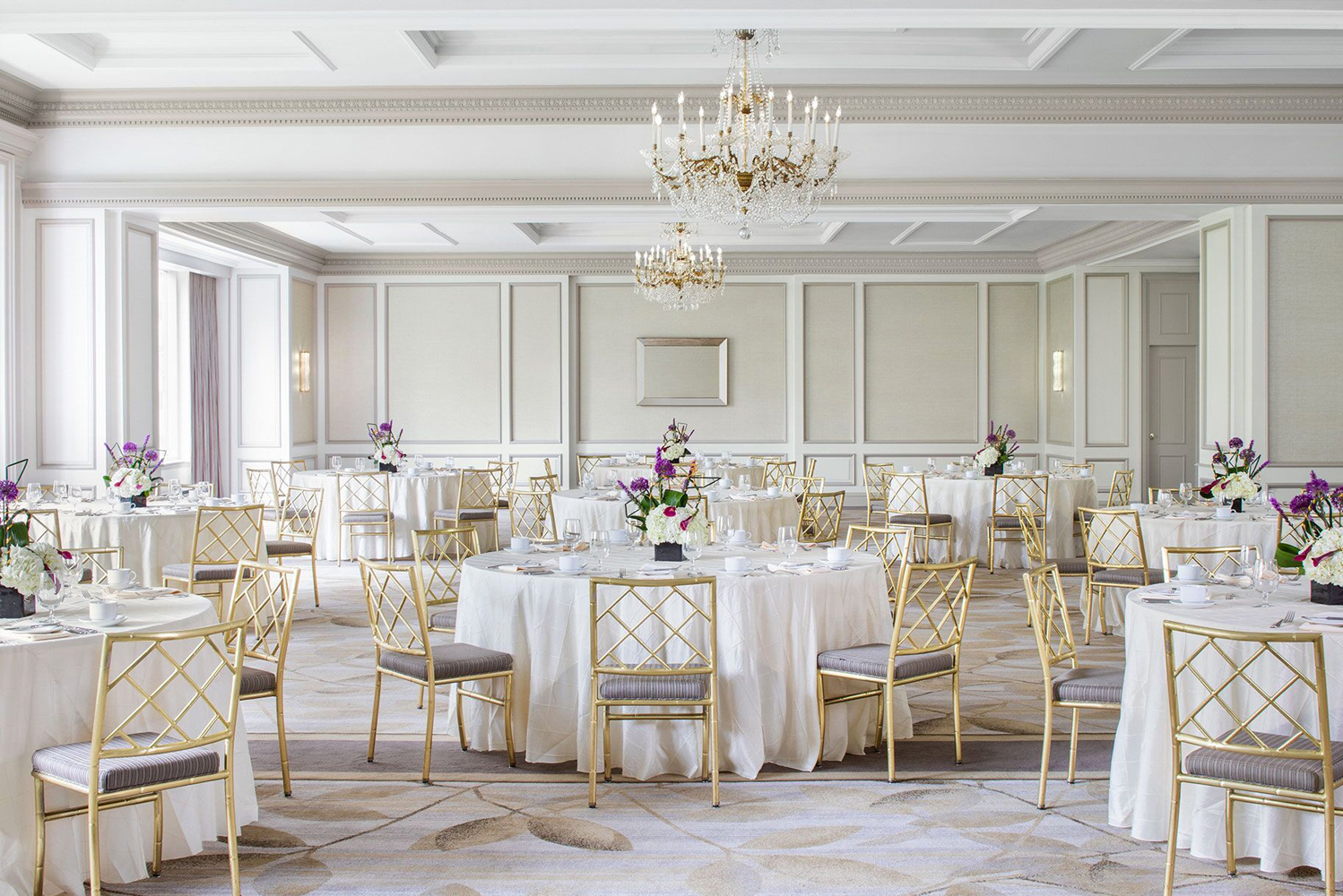 The Westin Philadelphia completed a 2 million renovation to its event spaces including the Grand Ballroom and the Georgian 
