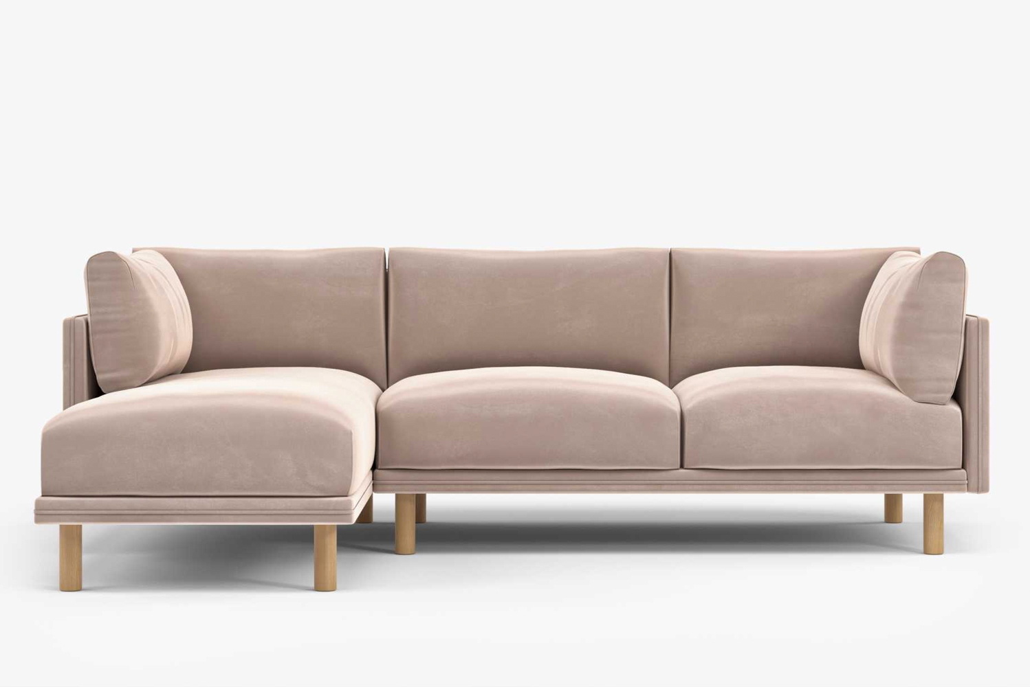 Rove Concepts launched Anderson a traditional sectional with subtle Nordic whimsy 