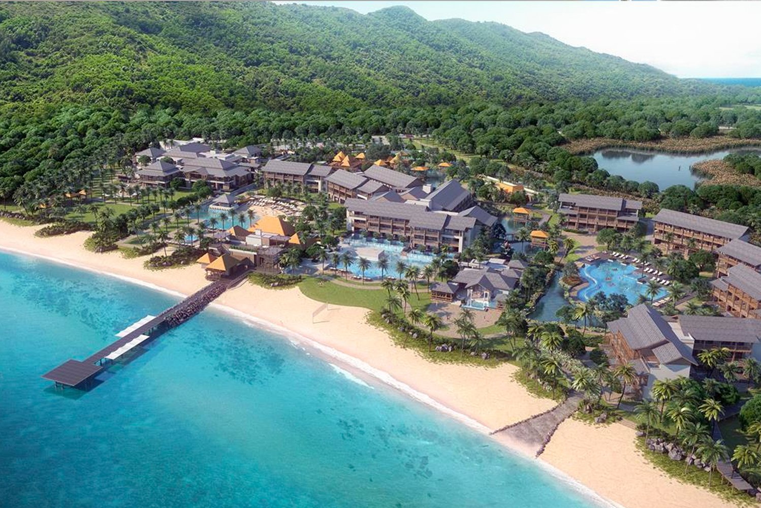 Cabrits Resort  Spa Kempinski Dominica has opened as the second venture of Kempinski Hotels in this region and Dominicas 