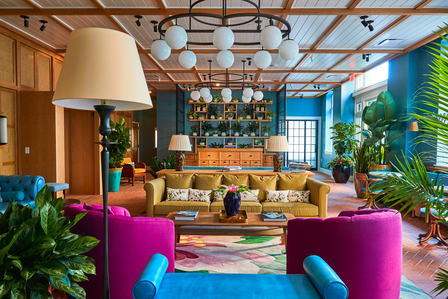 New York-based design firm nemaworkshop completed the interiors of The Drayton Hotel in the Historic District of Savannah Ge