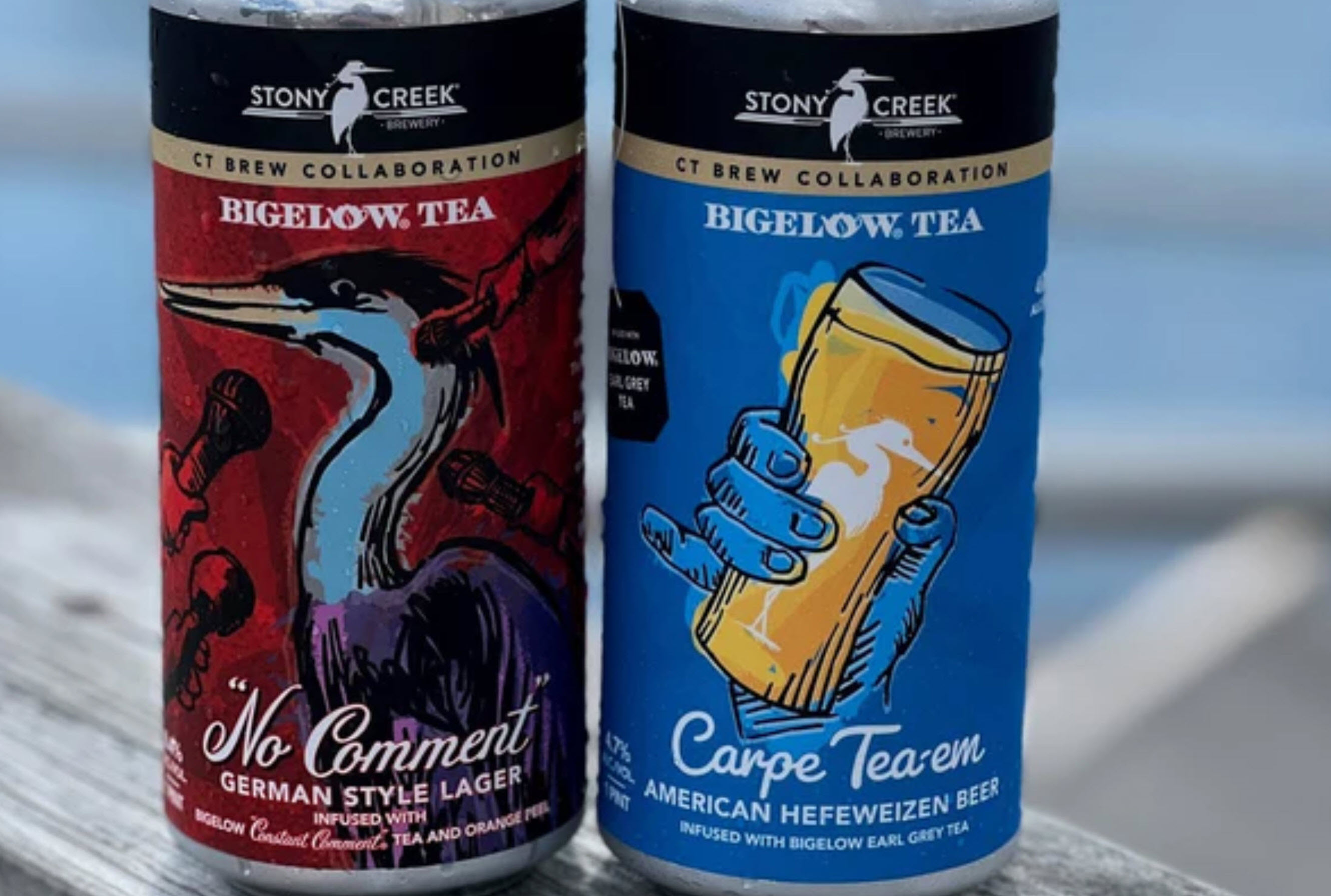 Stony Creek Brewery and Bigelow Tea Beer 