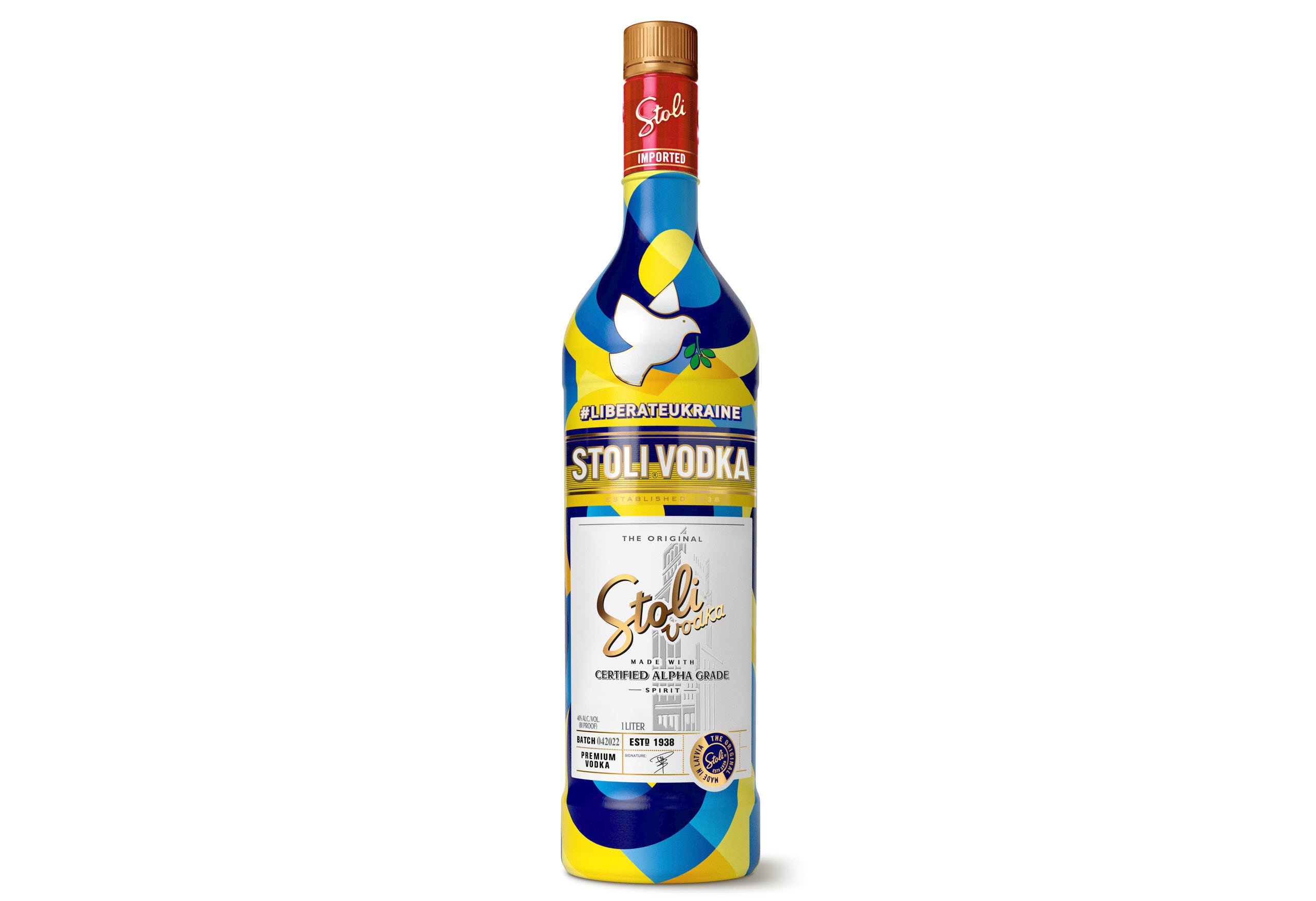 Stoli Group - Limited Edition Bottle for Ukraine