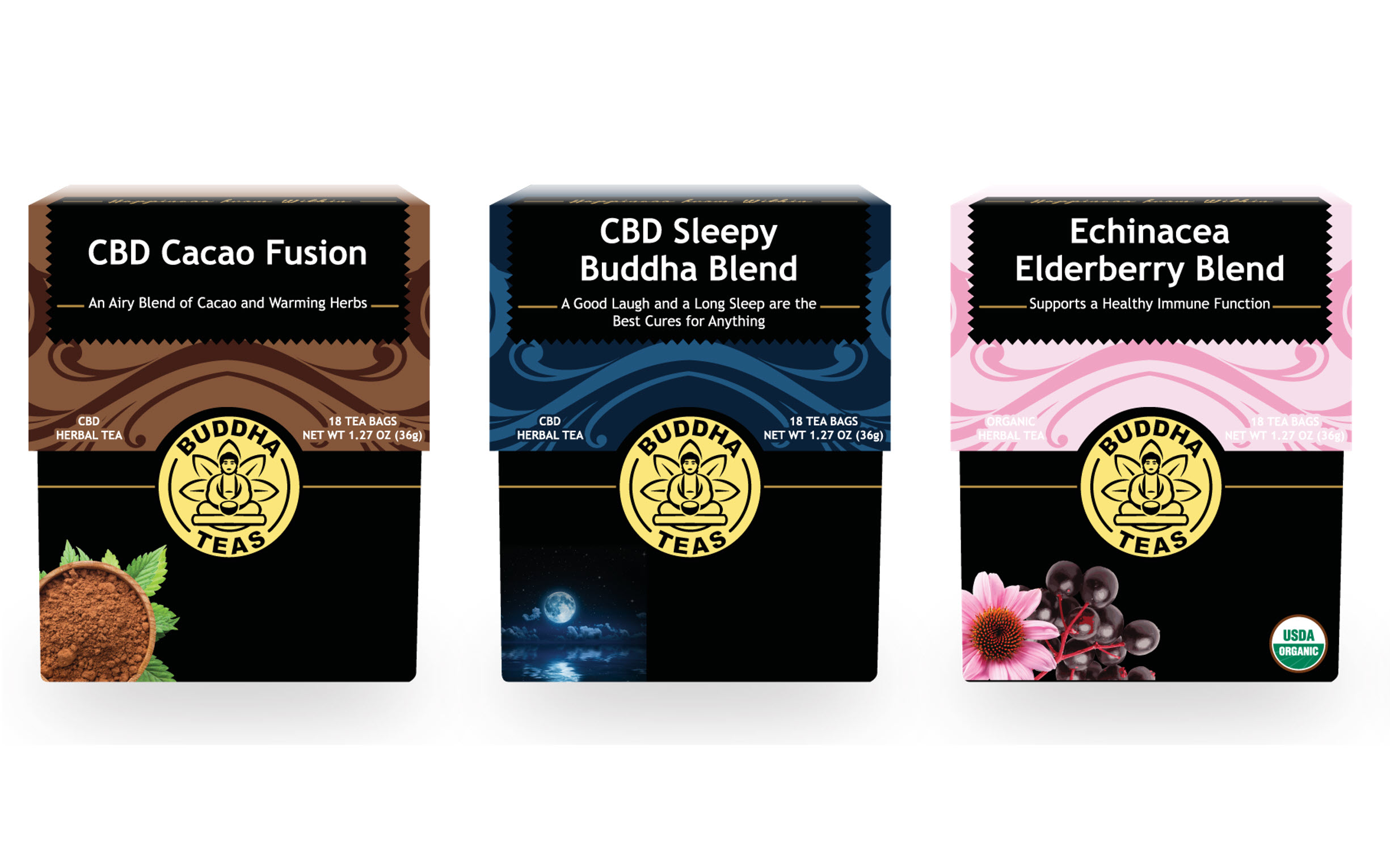 Buddha Teas CBD Tea Functional