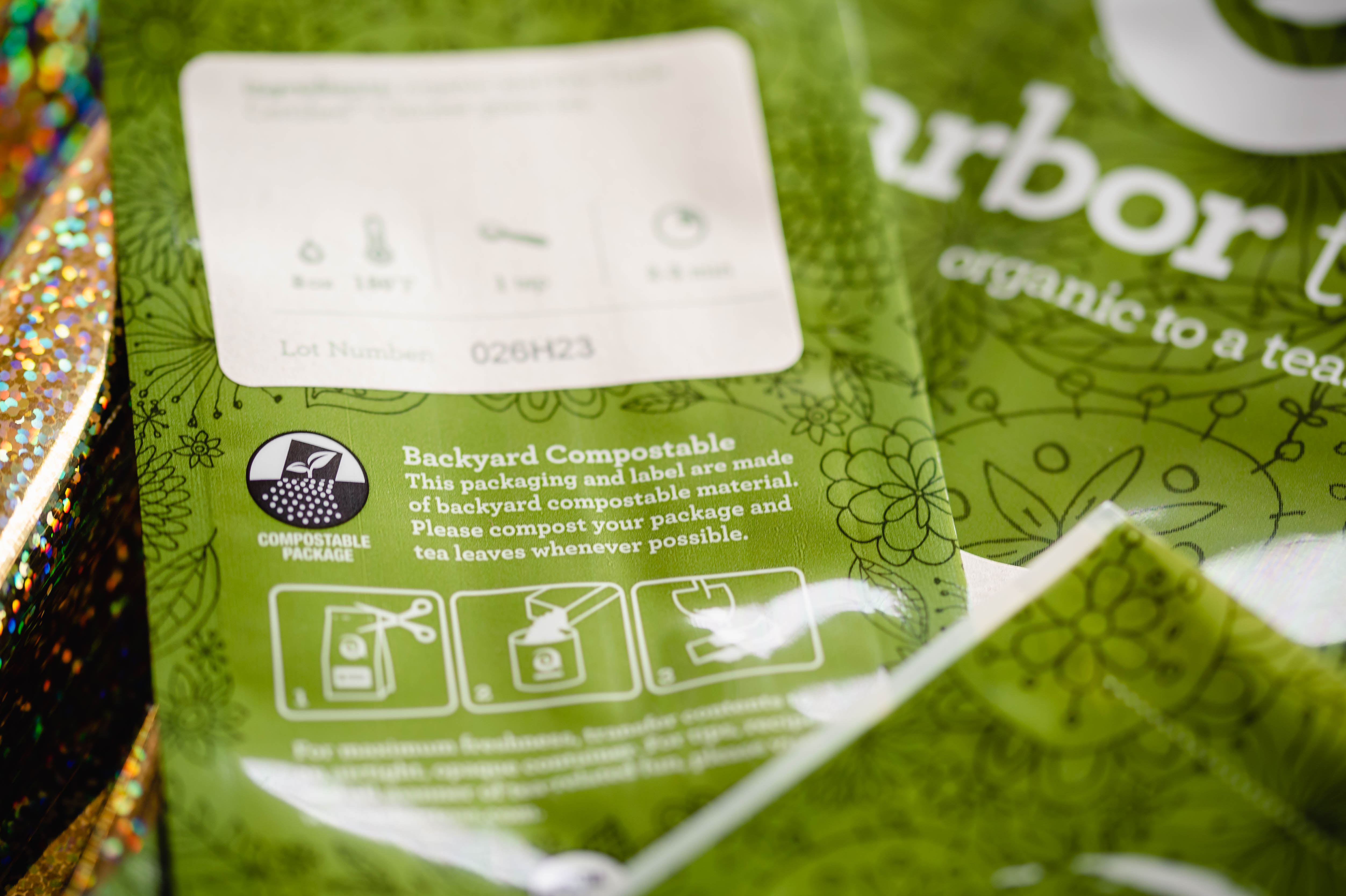 Arbor Teas and Sustainable Compostable Packaging