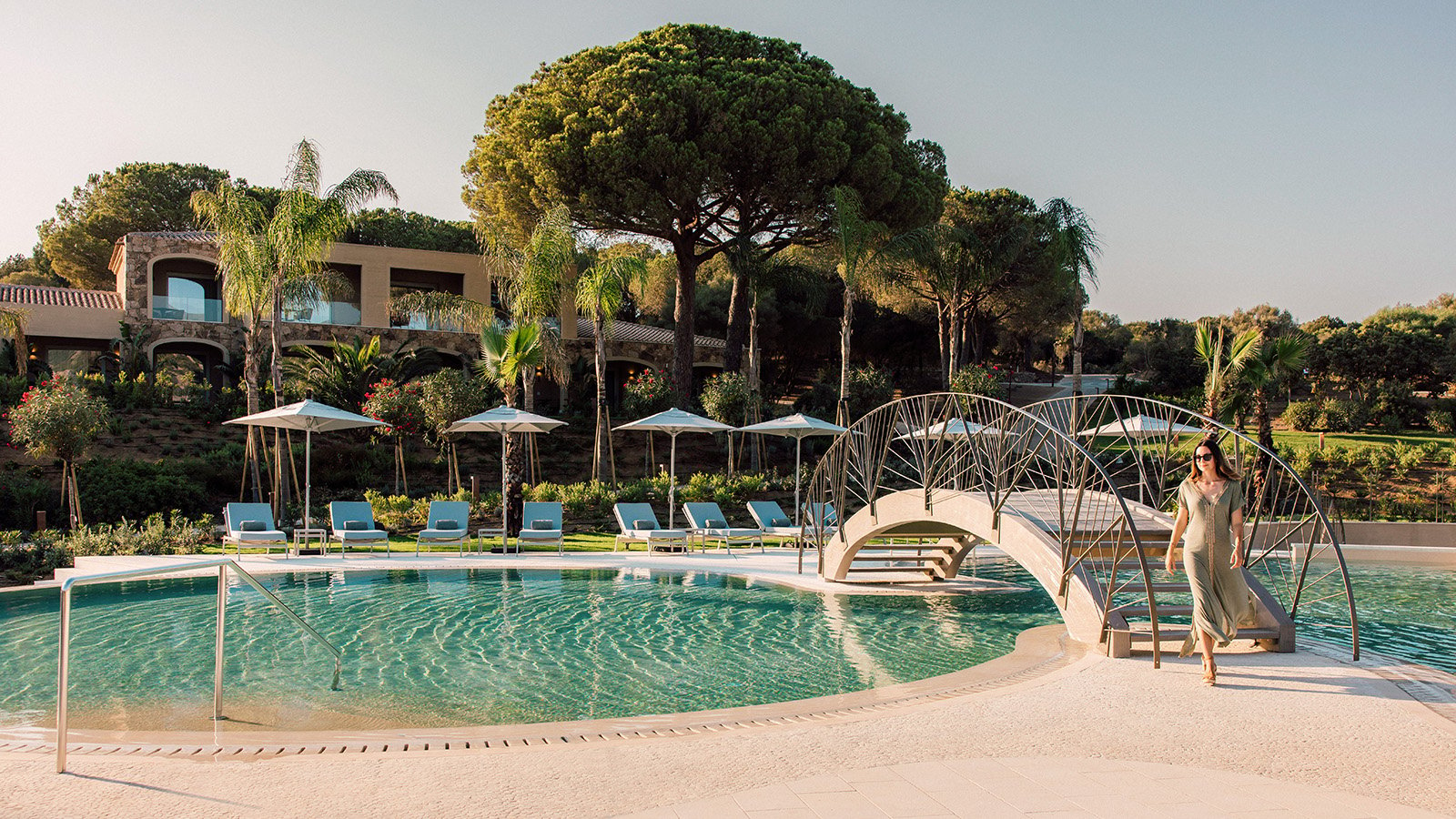 Main pool 7Pines Resort Sardinia