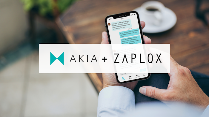 Akia Zaplox Partnership