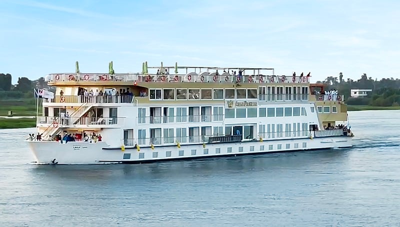 AmaWaterways new AmaDahlia is now sailing Egypts Nile River