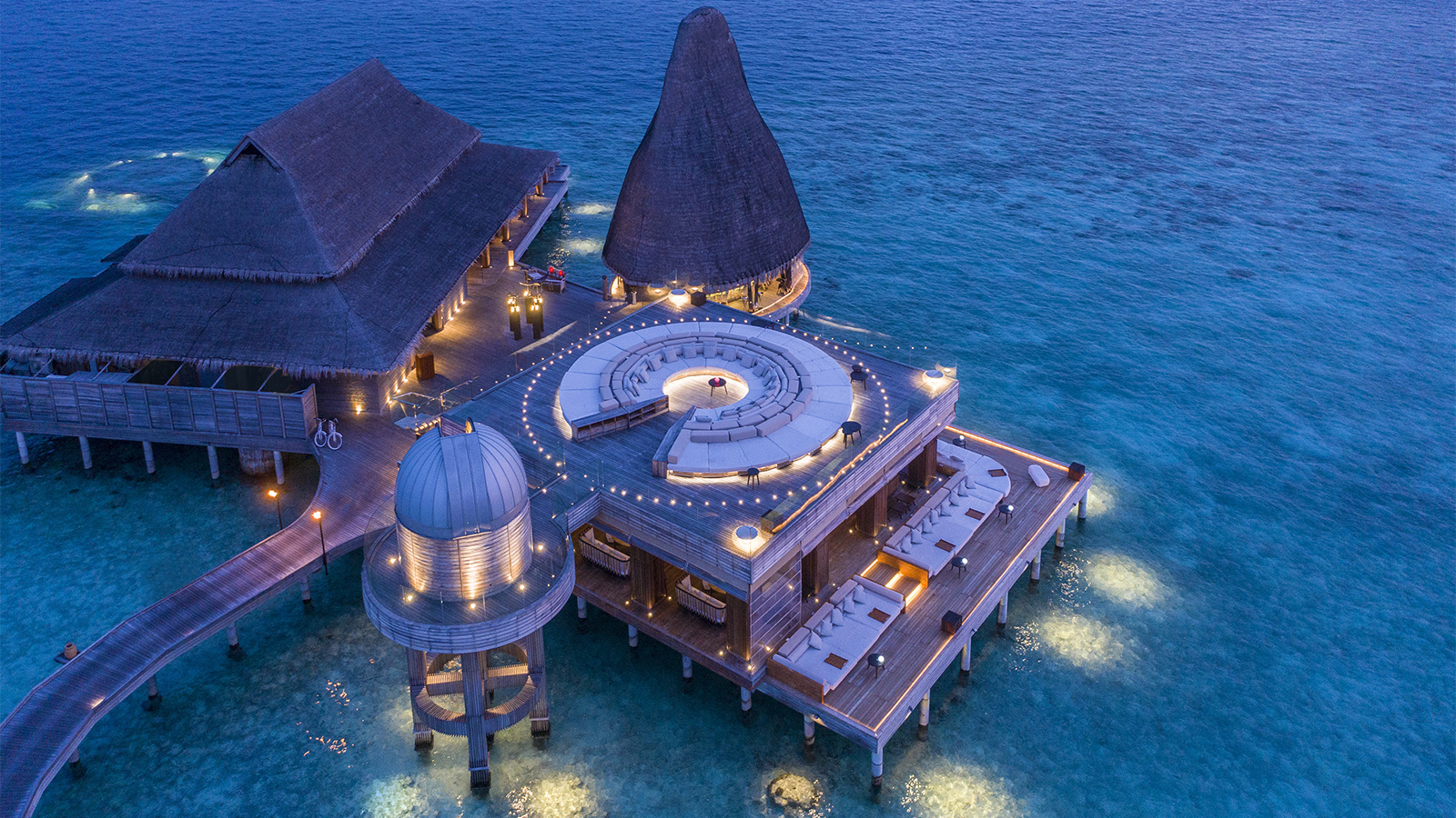 Anantara Kihavah Maldives Villas - Bar Overwater