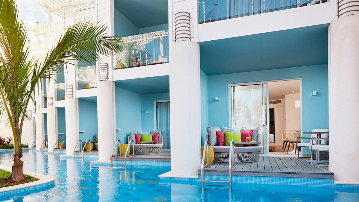 Azul Beach Resort Negril swim-up suite