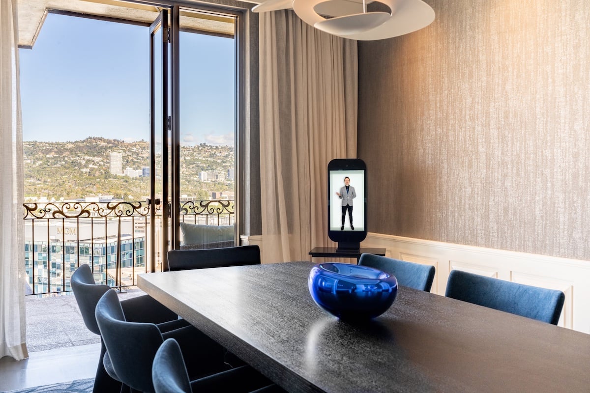 Beverly Wilshire A Four Seasons Hotel introduces live beam hologram