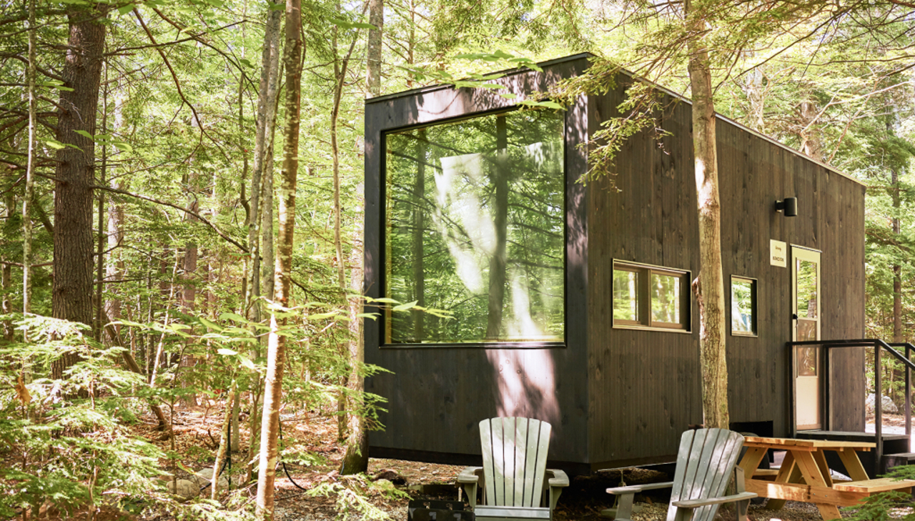 Getaway offers tiny cabins in the woods