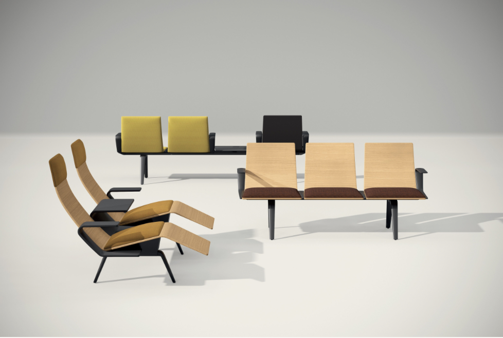 Catifa RE Bench from Arper