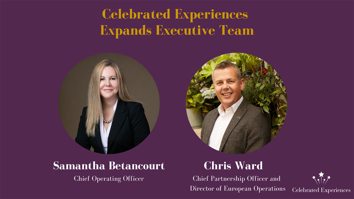 Celebrated  Experiences Expands Executive Team