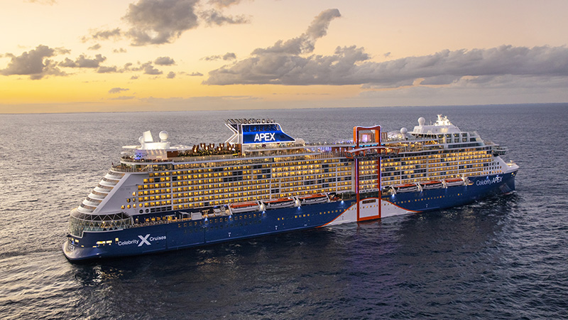 Celebrity Apex Named In Port Everglades Embarks On Caribbean Sailings Travel Agent Central