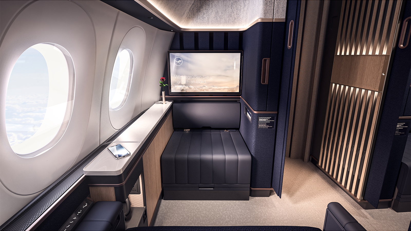Lufthansa Previews Suite Concept in First and Business Class | Luxury  Travel Advisor