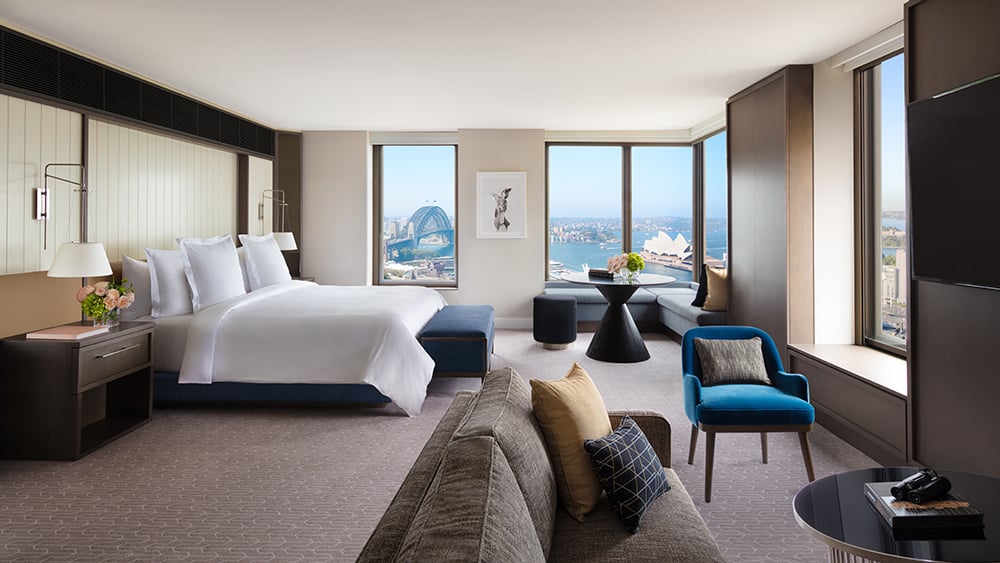 Four Seasons Hotel Sydney Full Harbour View Room