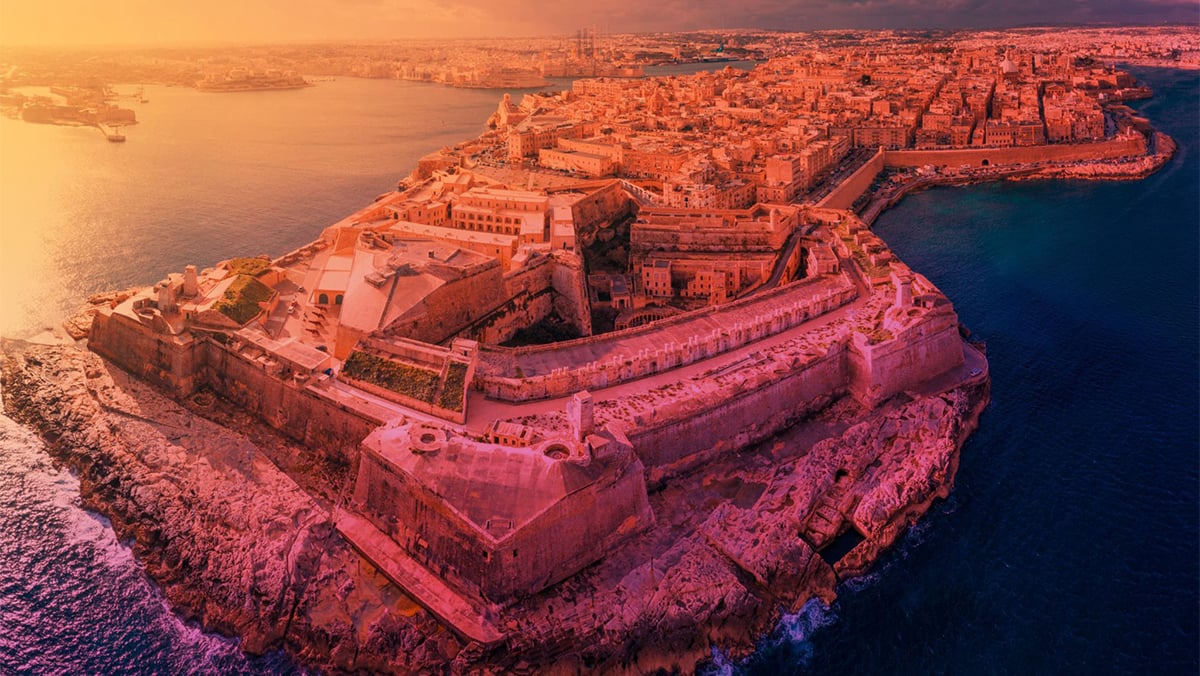 Fort St Elmo AerialHeritage Malta