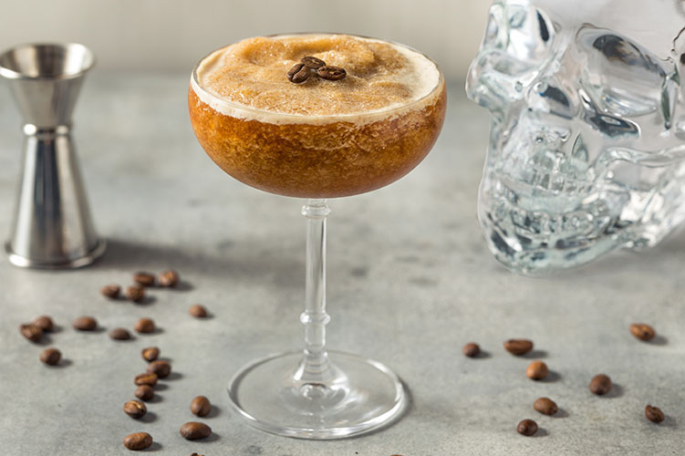 coffee cocktail recipe frozen espresso martini