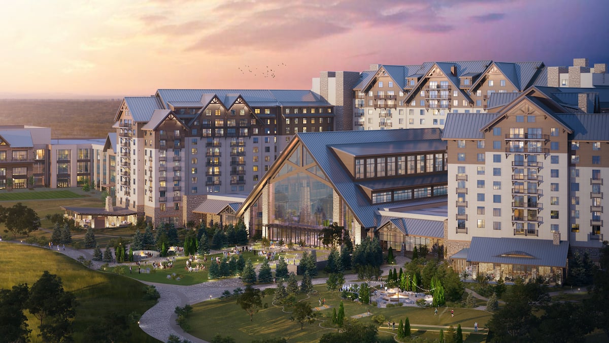 Rendering of Gaylord Rockies Resort  Convention Center new exterior