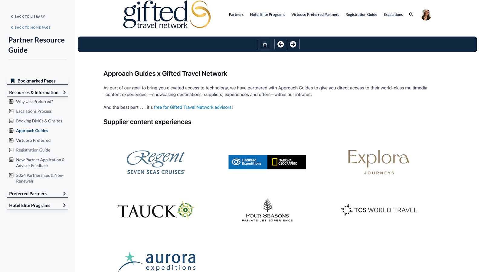 Gifted Travel Network x Approach Guides