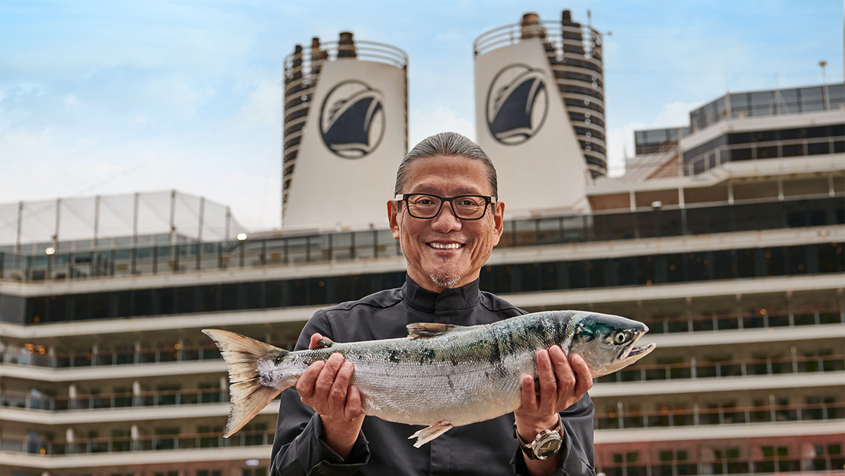 Fresh fish programChef Masaharu MorimotoHolland America Line