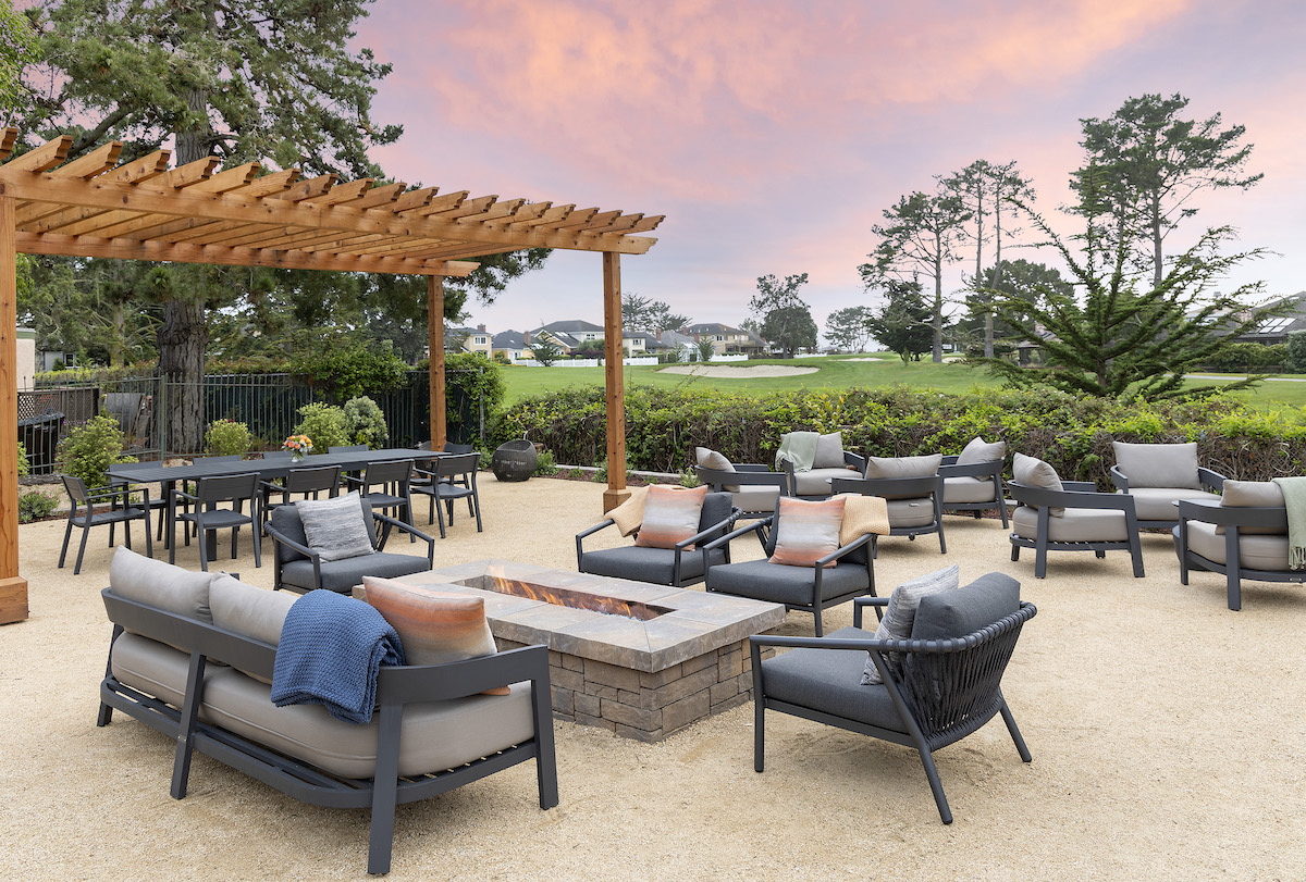 Half Moon Bay Lodge renovated outdoor spaces