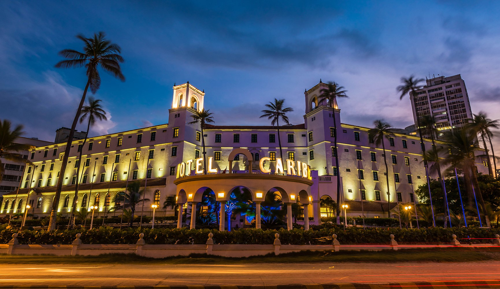 The Hotel Caribe by Faranda Grand was the first hotel to open in Cartagena back in 1945