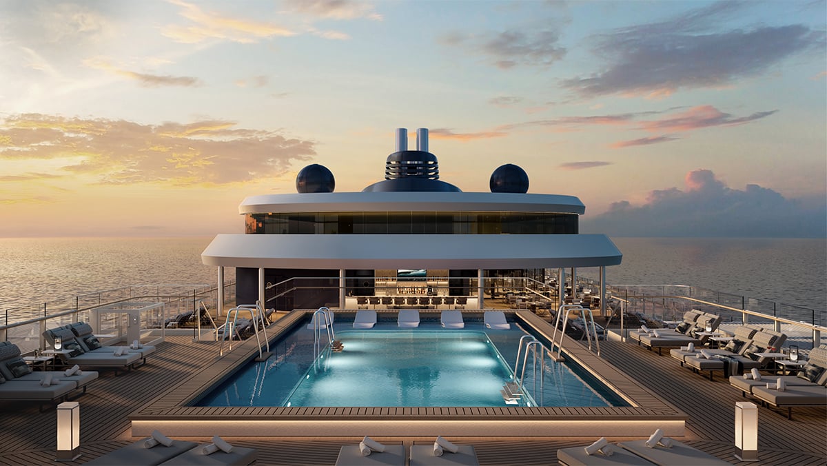 IlmaMain Pool View RenderingThe Ritz-Carlton Yacht Collection
