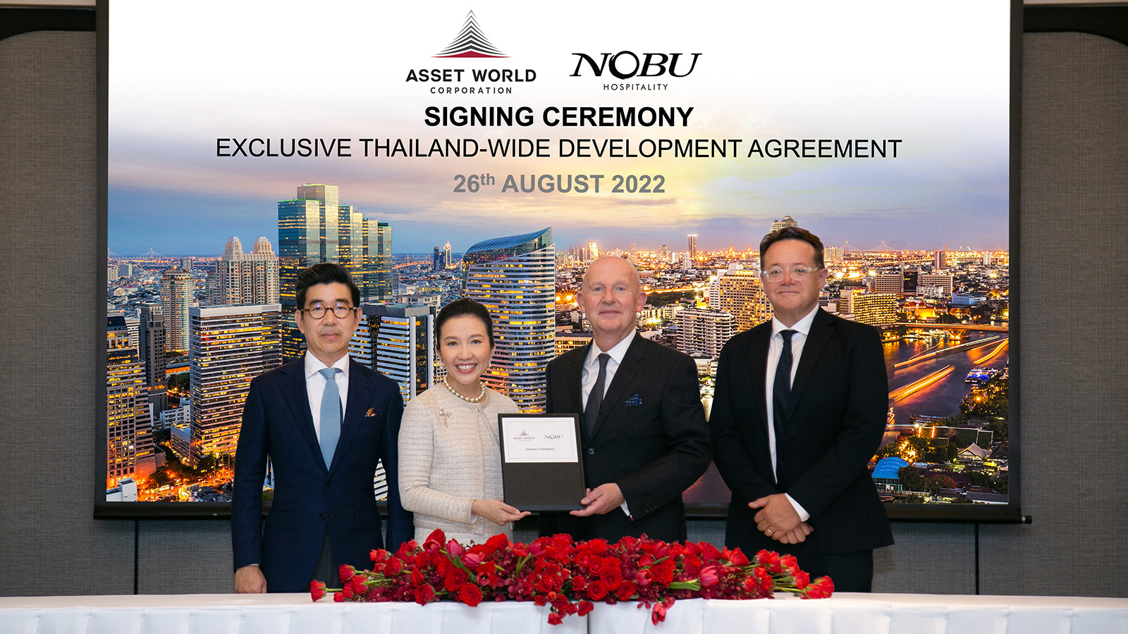Nobu Hospitality Partners with Asset World Corp