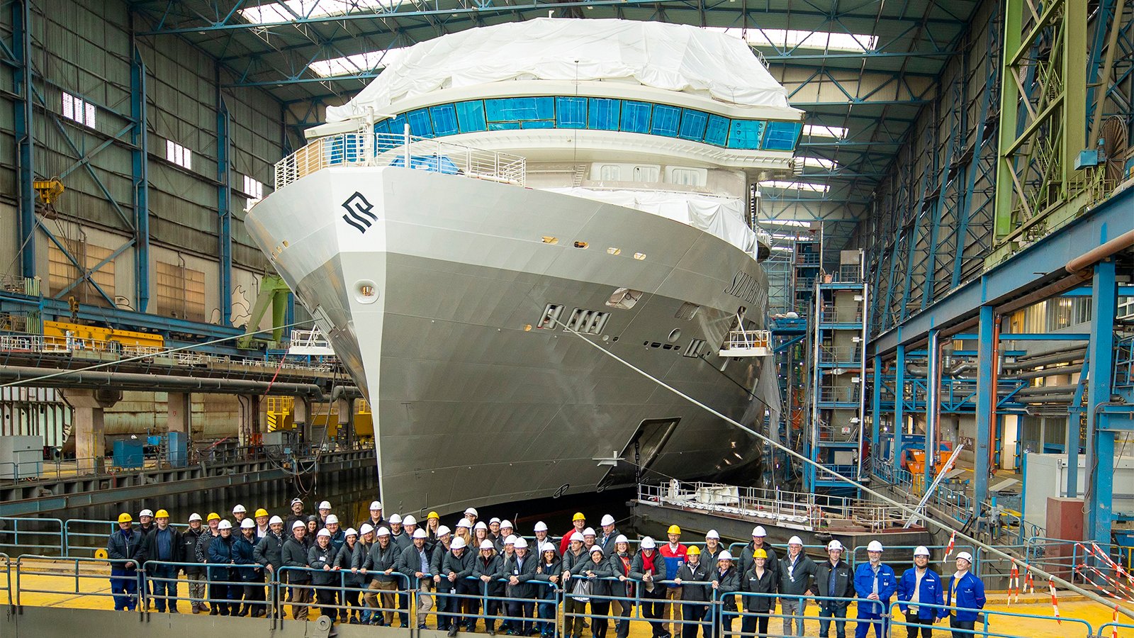 Silver Ray keel laying