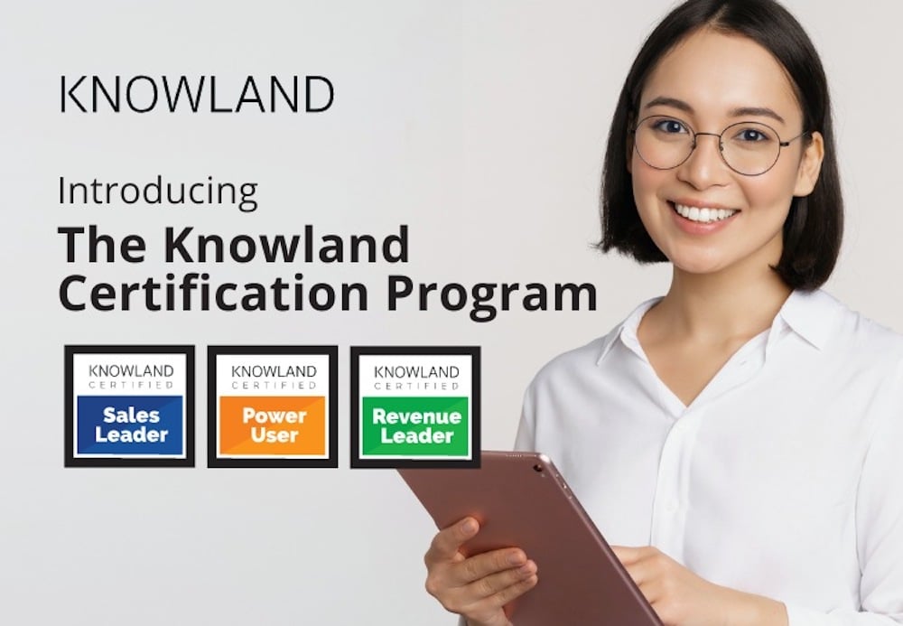 Knowland releases certification program to increase ROI