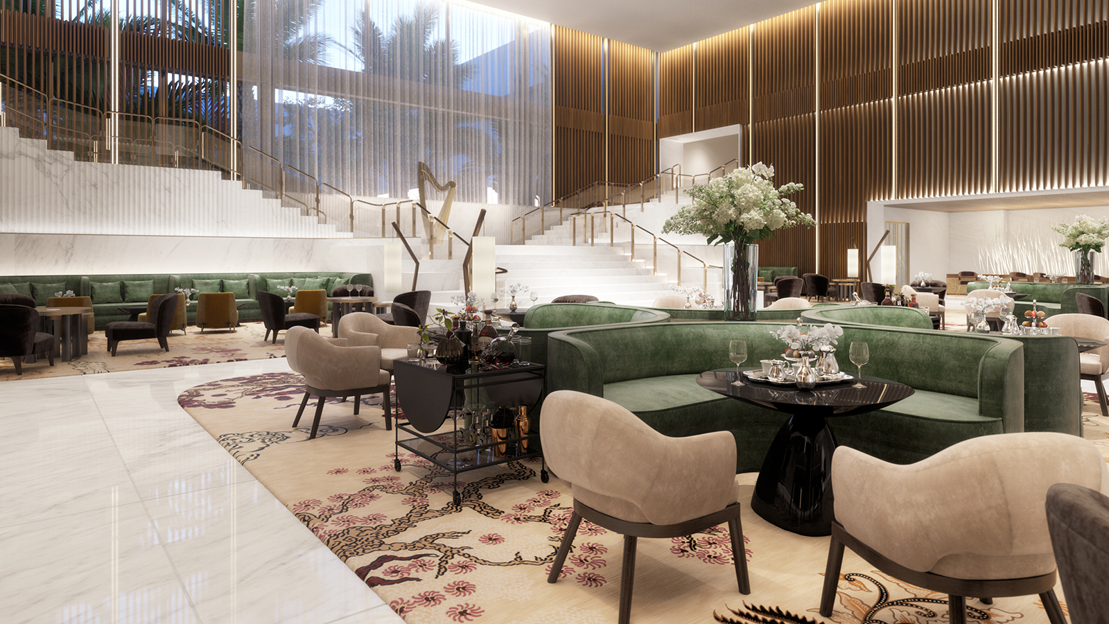 The Drawing Room lounge The St Regis Jakarta