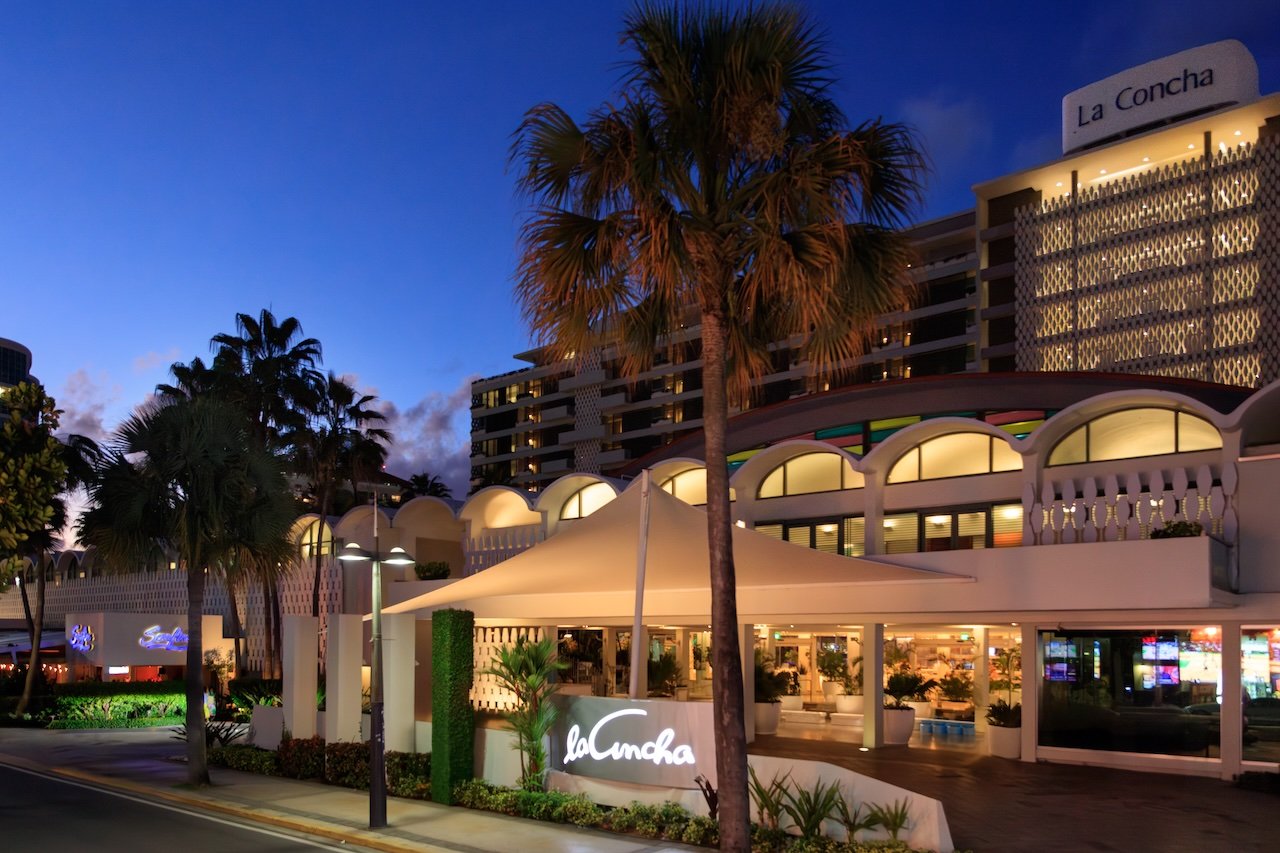 exterior of La Concha 