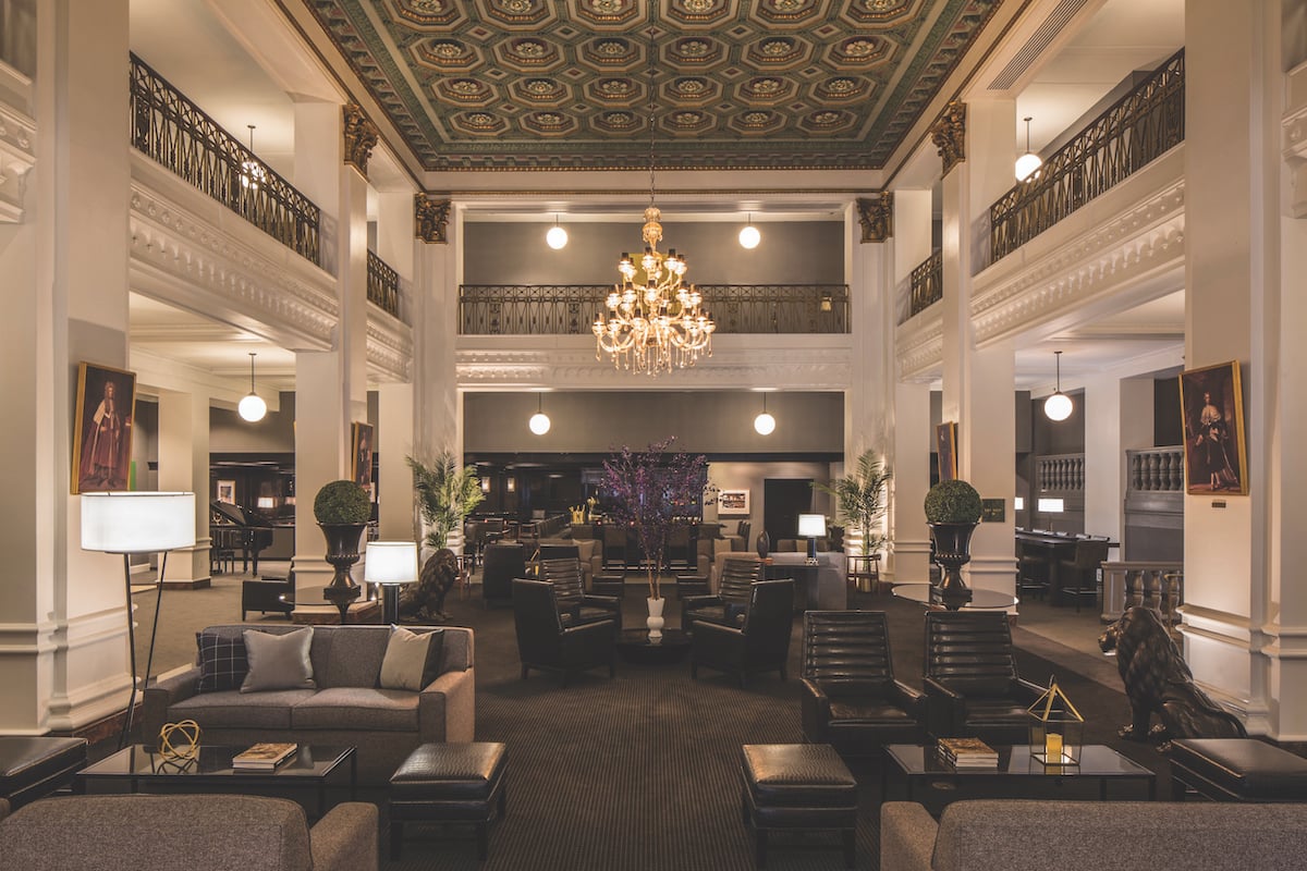 Lord Baltimore Hotel lobby