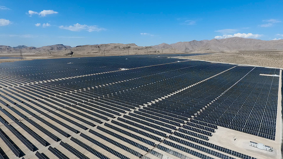 MGM Resorts Mega Solar Array 2021