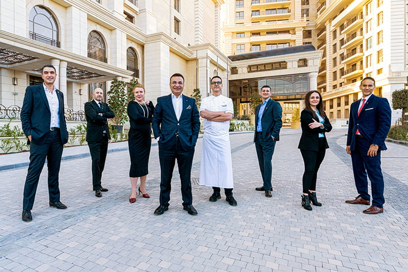 The Ritz-Carlton Amman Hotel  Residences management team