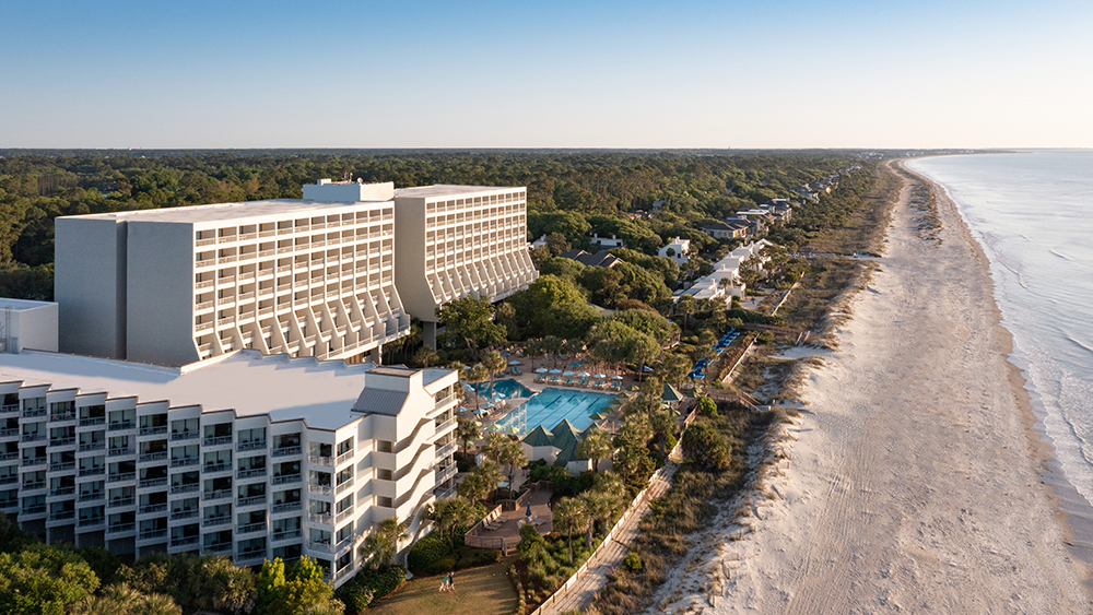 Marriott Hilton Head Resort  Spa aerial