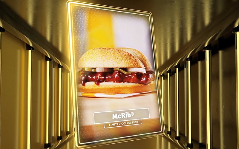 McDonalds is releasing a McRib-themed NFT this November
