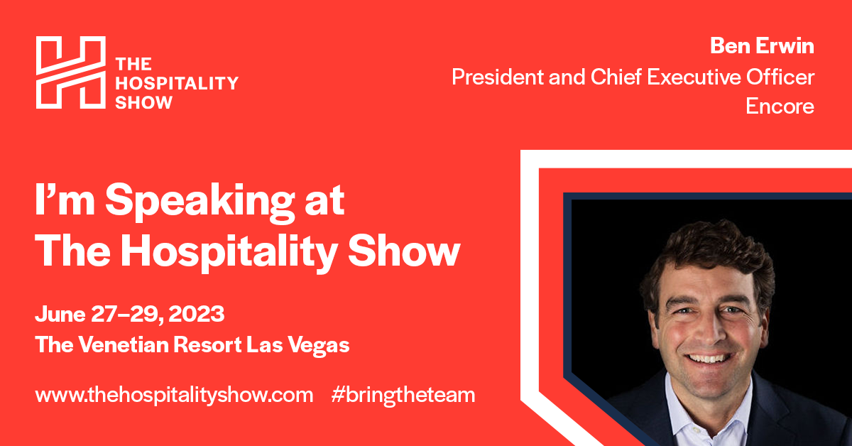 The Hospitality Show QA with Encores Ben Erwin