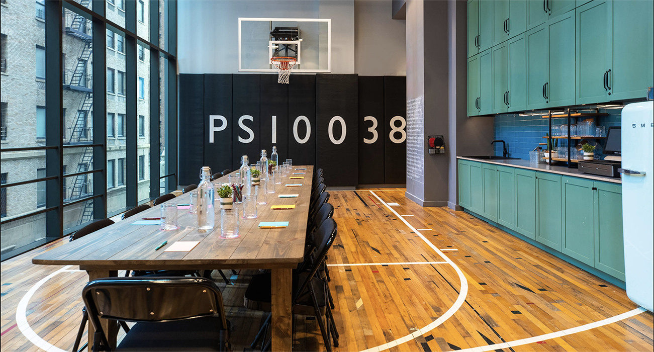 Basketball Court at Moxy NYC Downtown