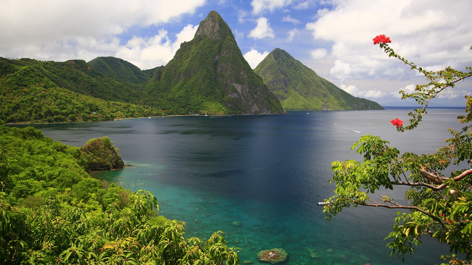 Pitons in Saint Lucia