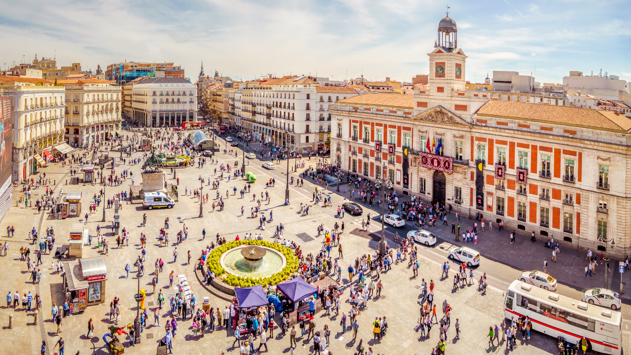 Puerta del Sol square madrid