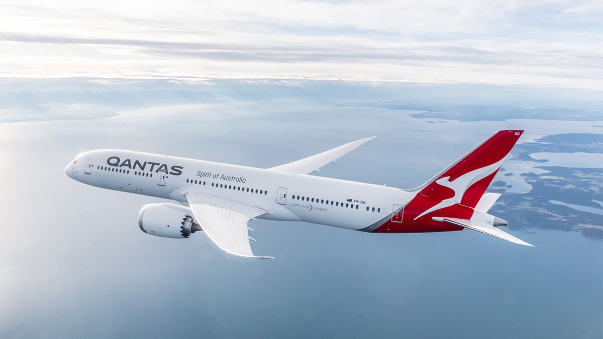 Qantas787in Flight