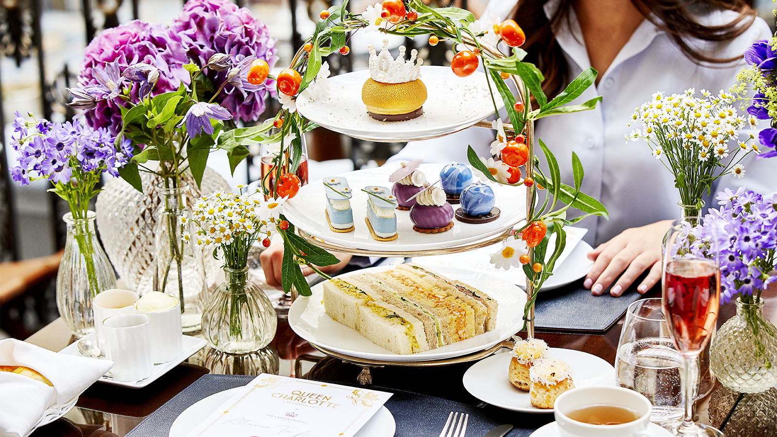 Queen Charlotte-themed Afternoon tea
