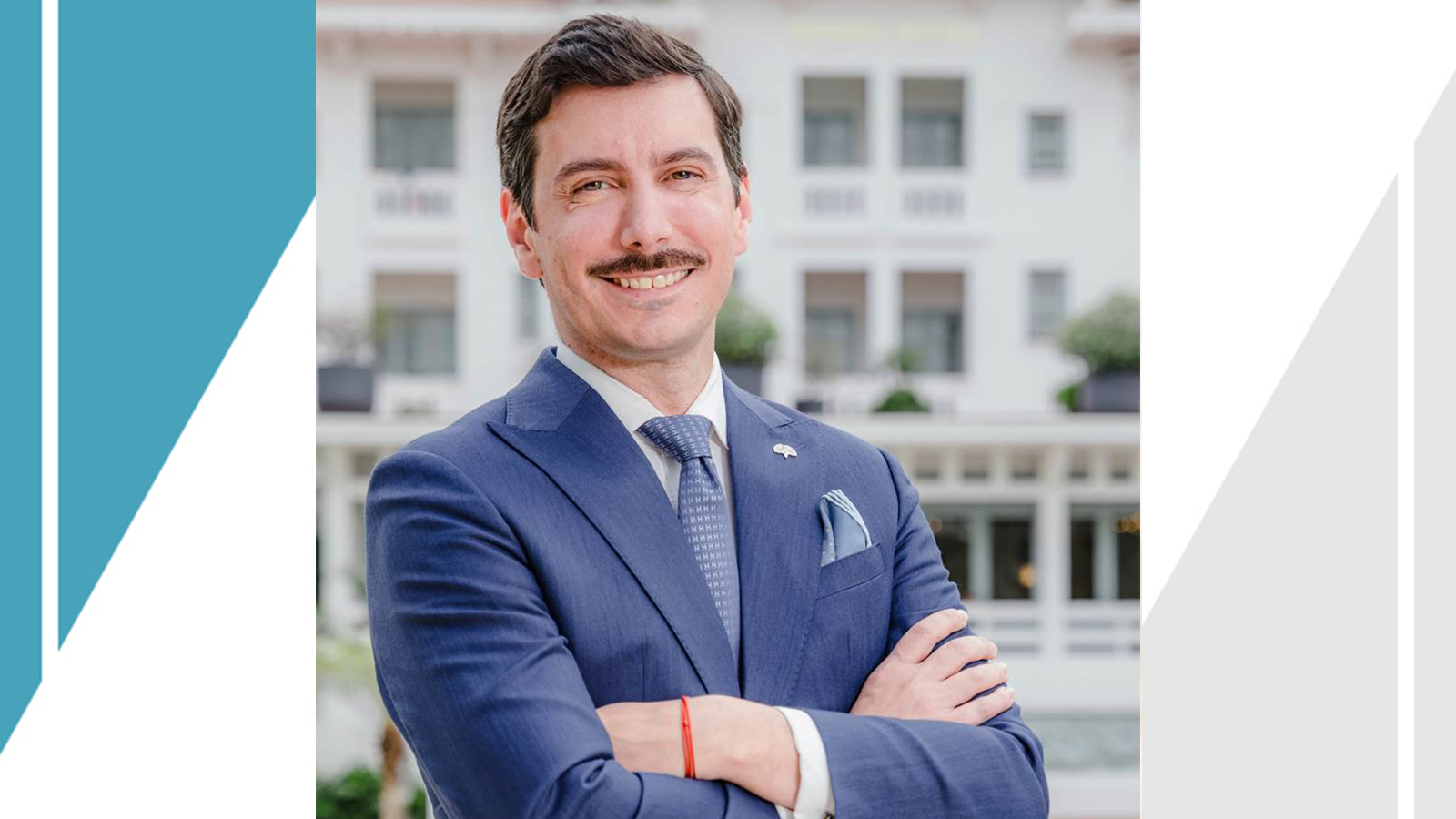 General Manager Joseph Colina Raffles Grand Hotel dAngkor